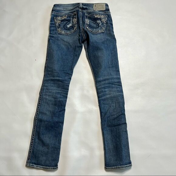 Silver | Factory Distressed Tuesday Low Rise Skinny Jeans - Picture 4 of 8